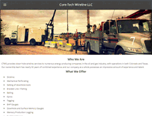 Tablet Screenshot of core-techwireline.com